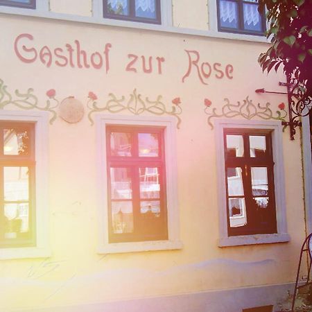 Gasthaus & Pension "Zur Rose" Weimar (Thuringia) Ngoại thất bức ảnh